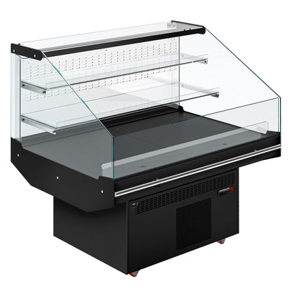 Refrigerated Display Island 1281mm 180L 1.66kW Black KTHDA130