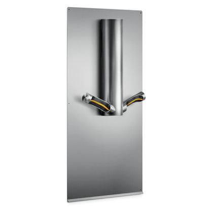 Sensor High Speed Hand Dryer Set of 2 Brushed Stainless Steel