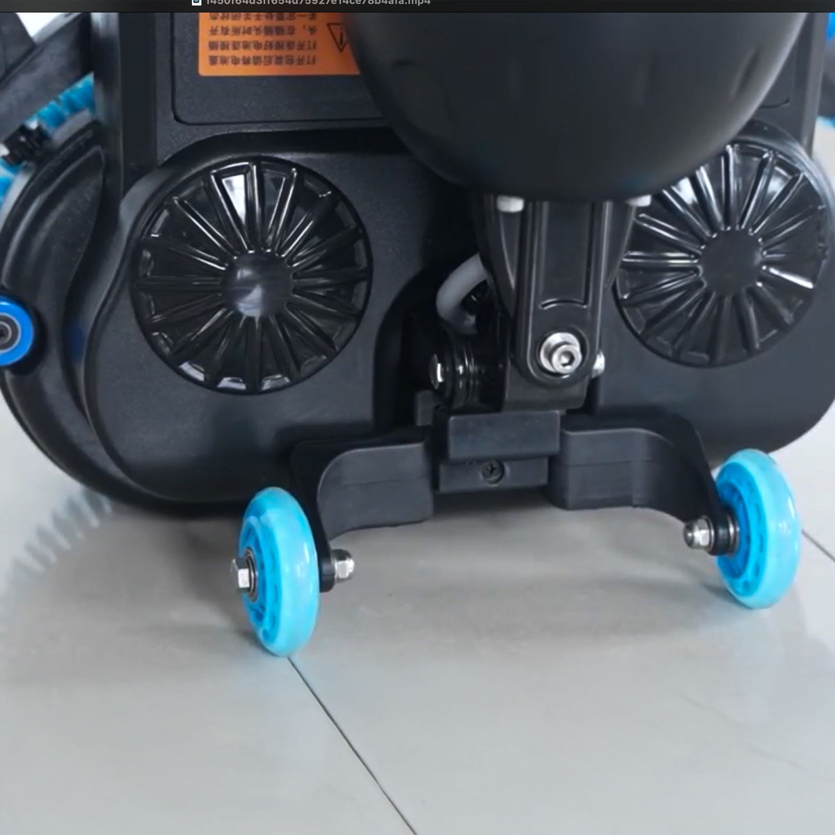 Commercial Walk-Behind Floor Scrubber Dryer 450mm 1200m²/h