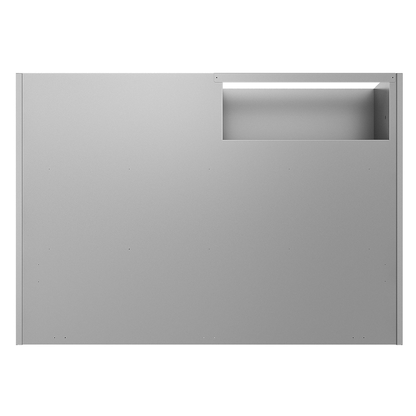 Supermarket Wall Freezer Display 1450mm 232L 650W Grey WTGIC2