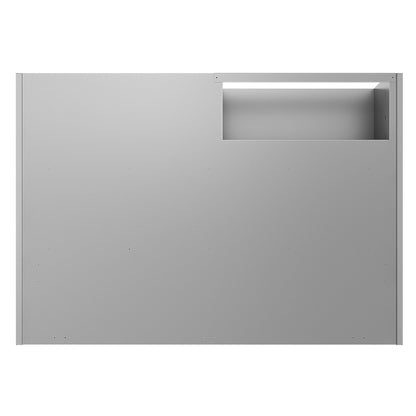 Supermarket Wall Freezer Display 1450mm 232L 650W Grey WTGIC2