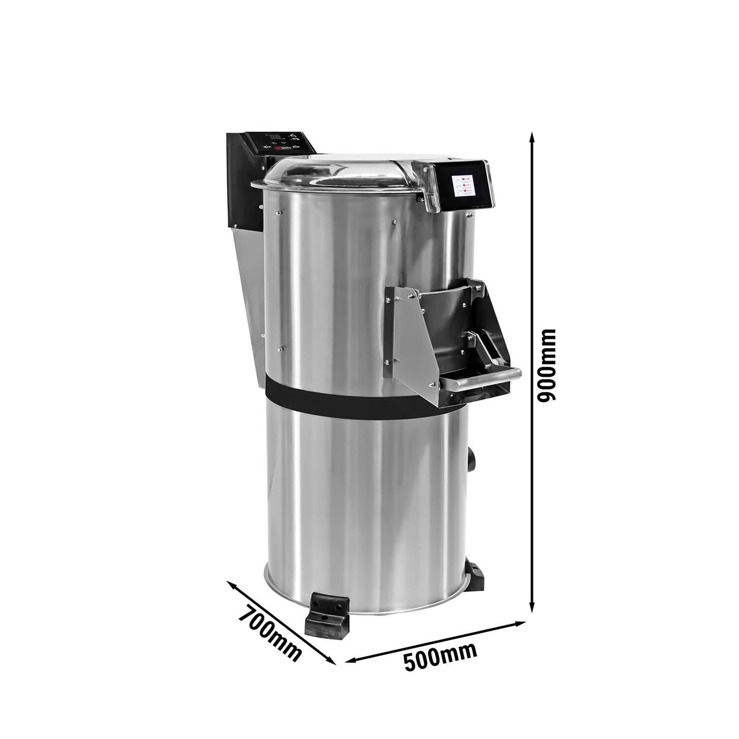 Electric Potato Peeler Stainless Steel 200kg/h 550W KSE10