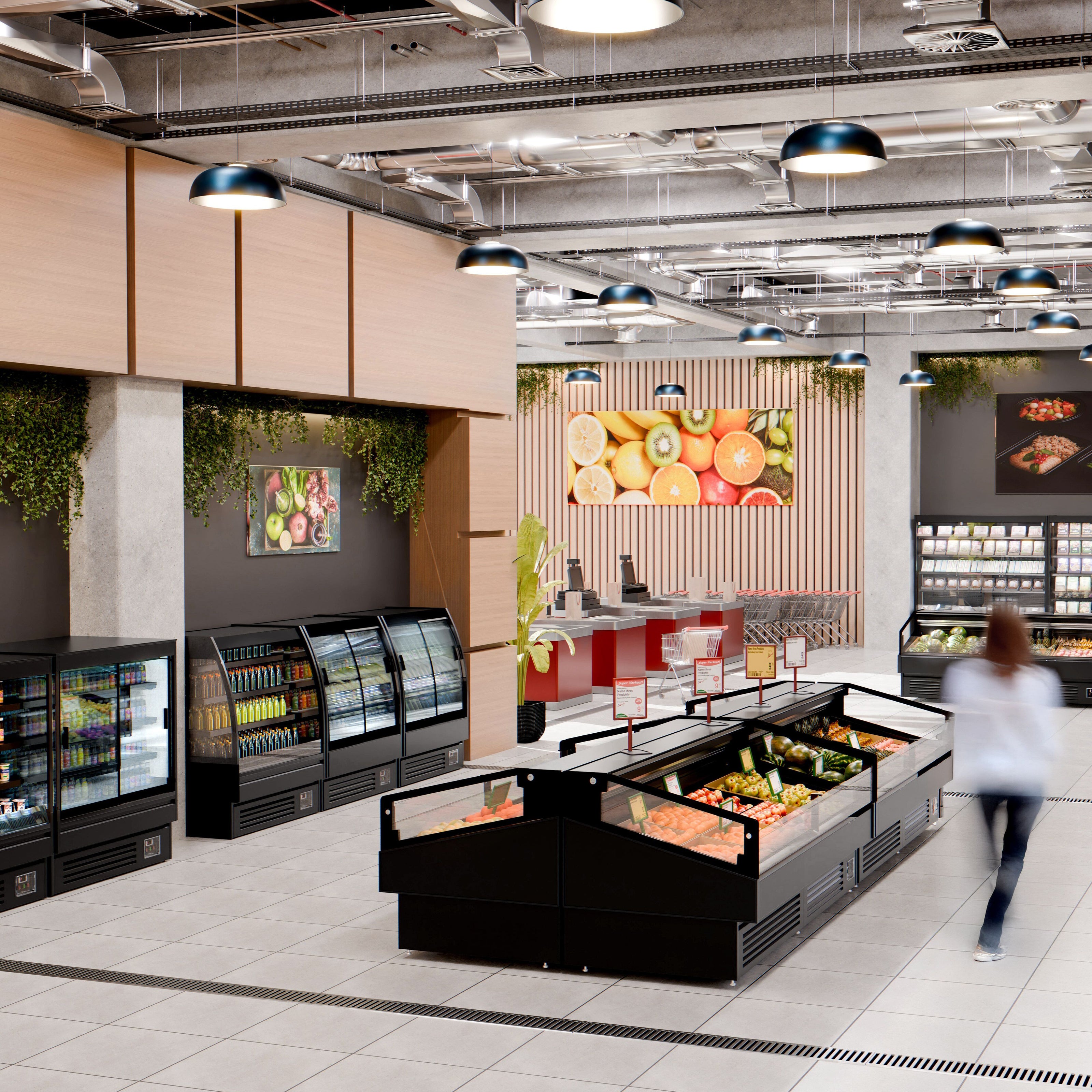 Commercial Refrigerated Multideck Display 230V WKBL98RSD