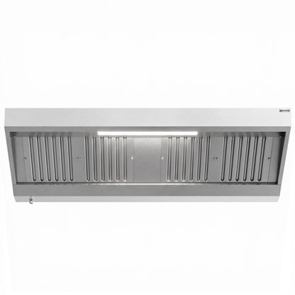 Commercial Wall Exhaust Hood 2000mm 1800m³/h