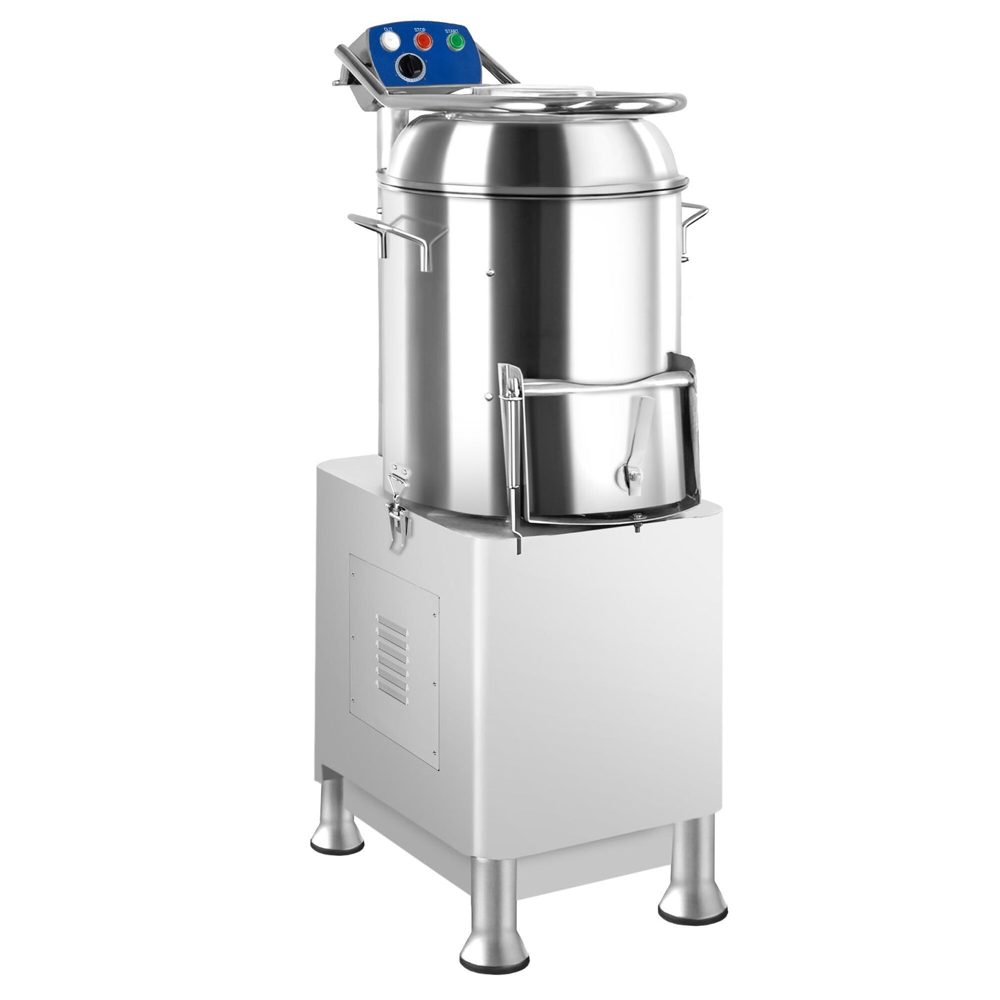 Electric Potato Peeler Stainless Steel 225kg/h 950W KSH400