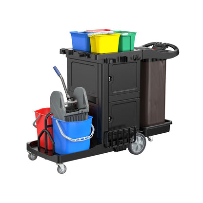 Commercial Cleaning Trolley RWGS6B