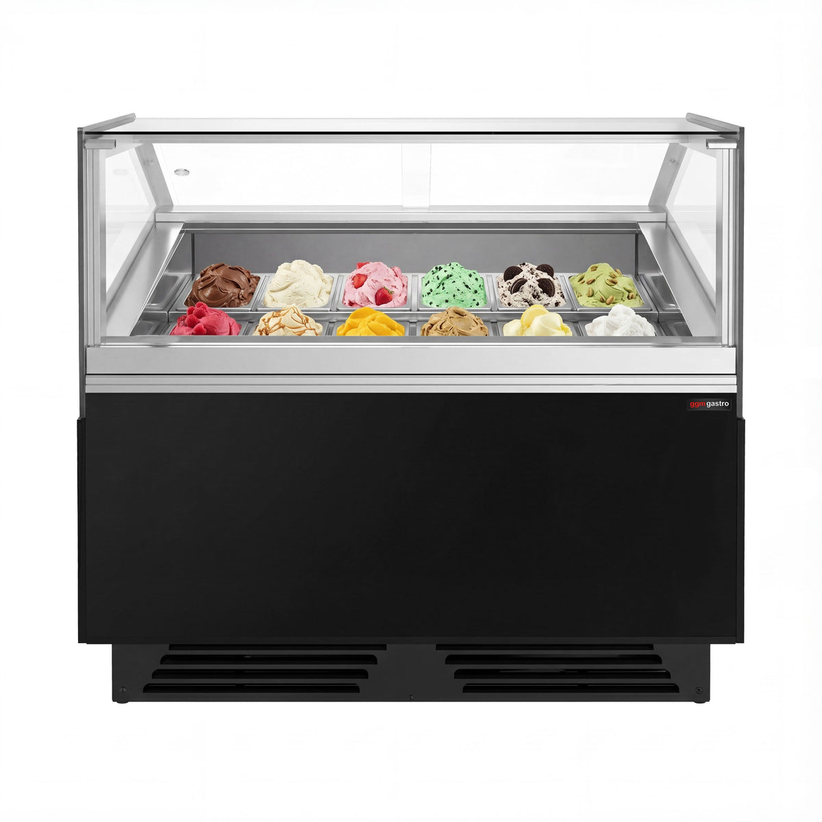 Commercial Ice Cream Display Case 1201mm 1.65kW