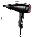 Handheld Hair Dryer Black ABS Plastic 50-342