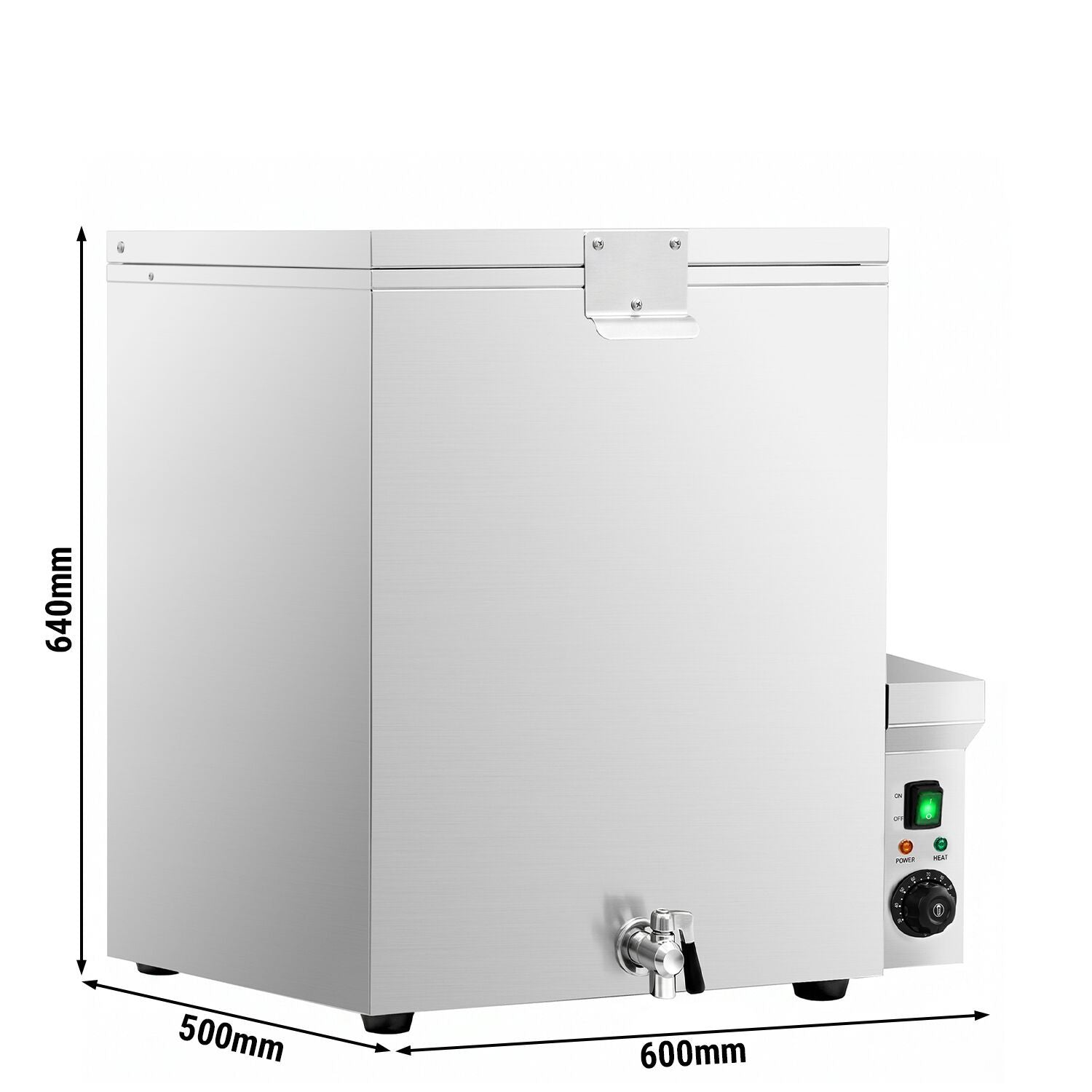 Poultry Scalder Stainless Steel 100L 3kW BKWX120