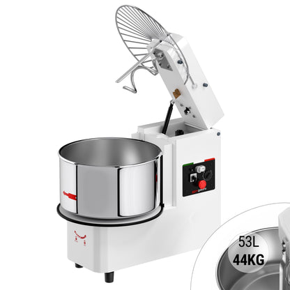 Commercial Spiral Bakery Dough Mixer 53L 400V TMP53-KA2-N