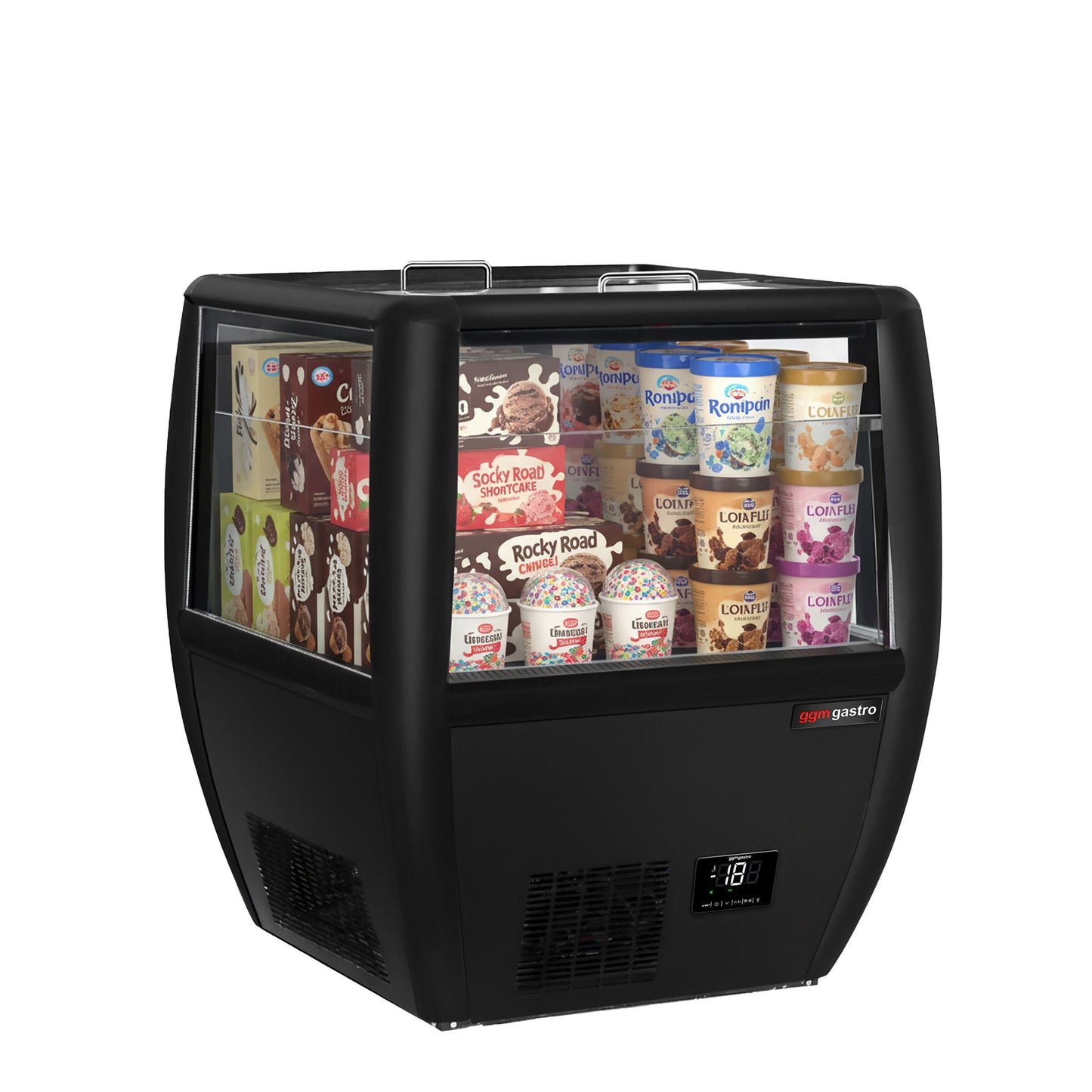 Refrigerated Display Island 772mm 87L 335W Black TTS87GS