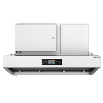 Commercial Kitchen Ventilation Hybrid Wall Canopy 1600mm HDHK1611#SET