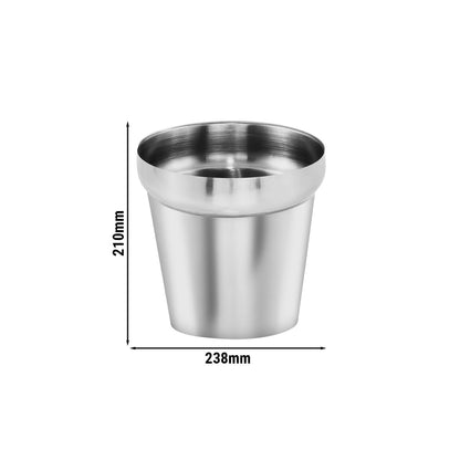 Replacement Pot for Bain-Marie 6.5L Stainless Steel BHPV65 ETBHPV65