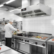 Commercial Kitchen Ventilation Hybrid Wall Canopy 1600mm HDHK1611#SET
