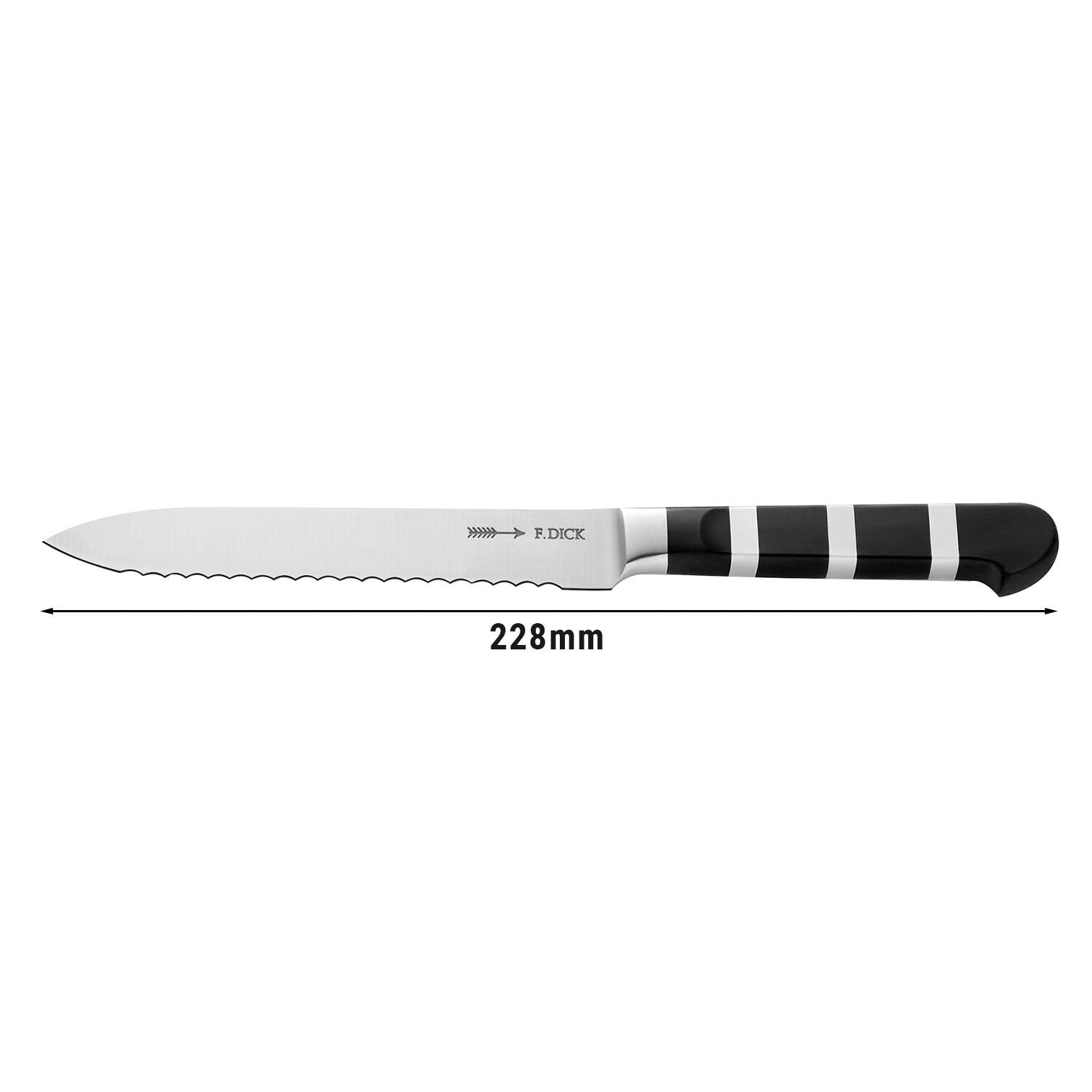All-Purpose Knife 13cm Black/Silver Handle
