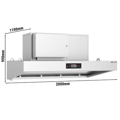 Commercial Hybrid Wall Hood 2000mm HDHK2011#SET