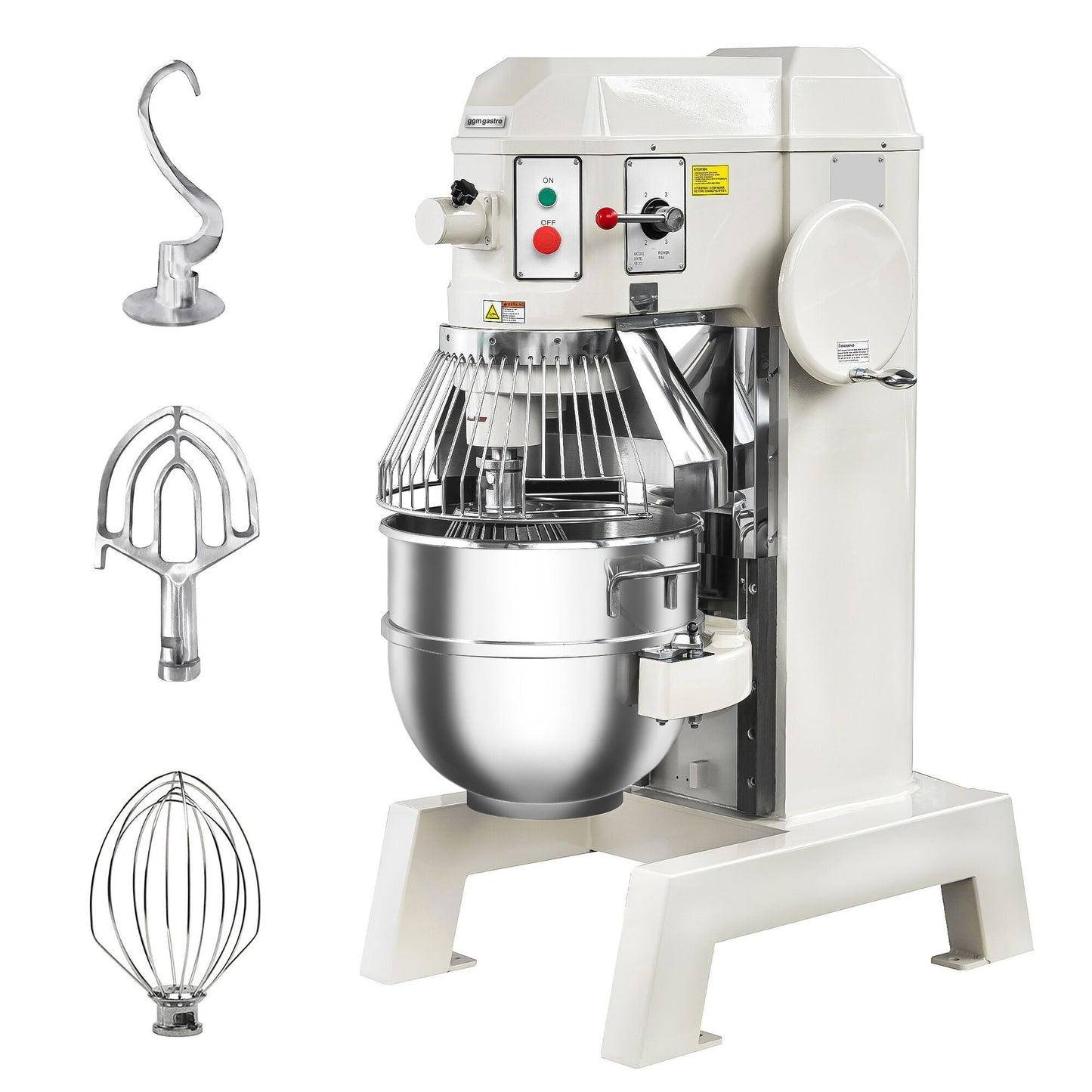 Commercial Planetary Floor Mixer 60L 3kW PRMS60