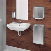 Paper Towel Dispenser 600 Towels Stainless Steel