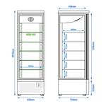 Commercial Display Freezer 700W 230V WTBL300