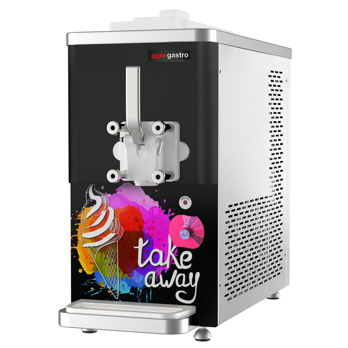 Commercial Soft Ice Cream Machine 1 Flavour 11.25L/h 1.5kW