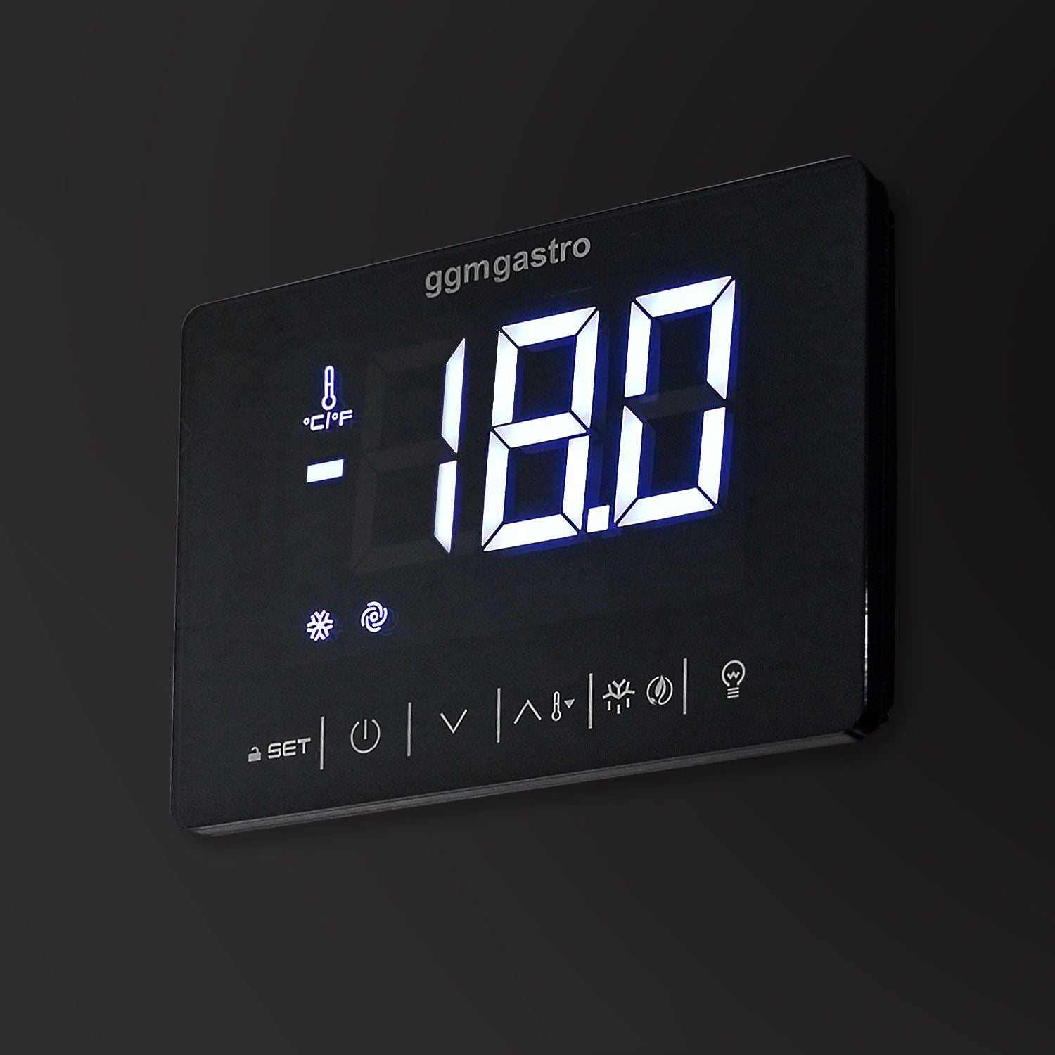 Refrigerated Display Island 772mm 87L 335W Black TTS87GS