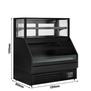 Commercial Refrigerated Counter Display 650W 230V VTBL128N