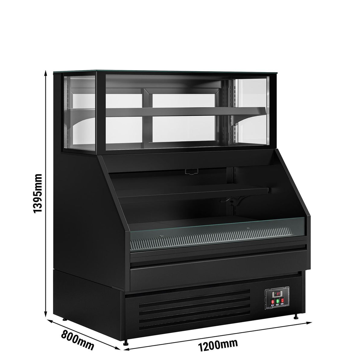 Commercial Refrigerated Counter Display 650W 230V VTBL128N
