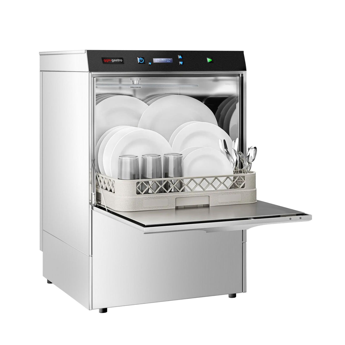Commercial Dishwasher 3.9kW 582x610x822mm