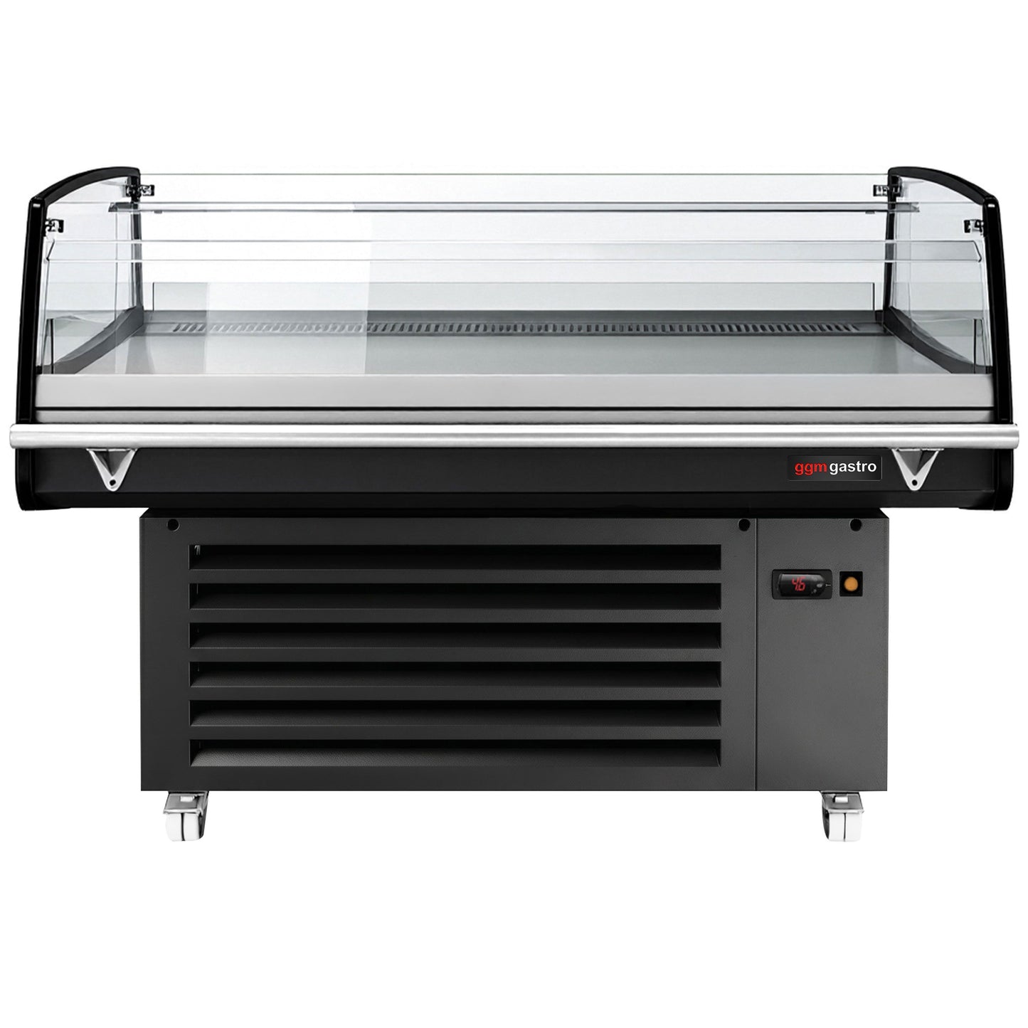 Refrigerated Display Island 1250mm 230L 1kW Black KTD230
