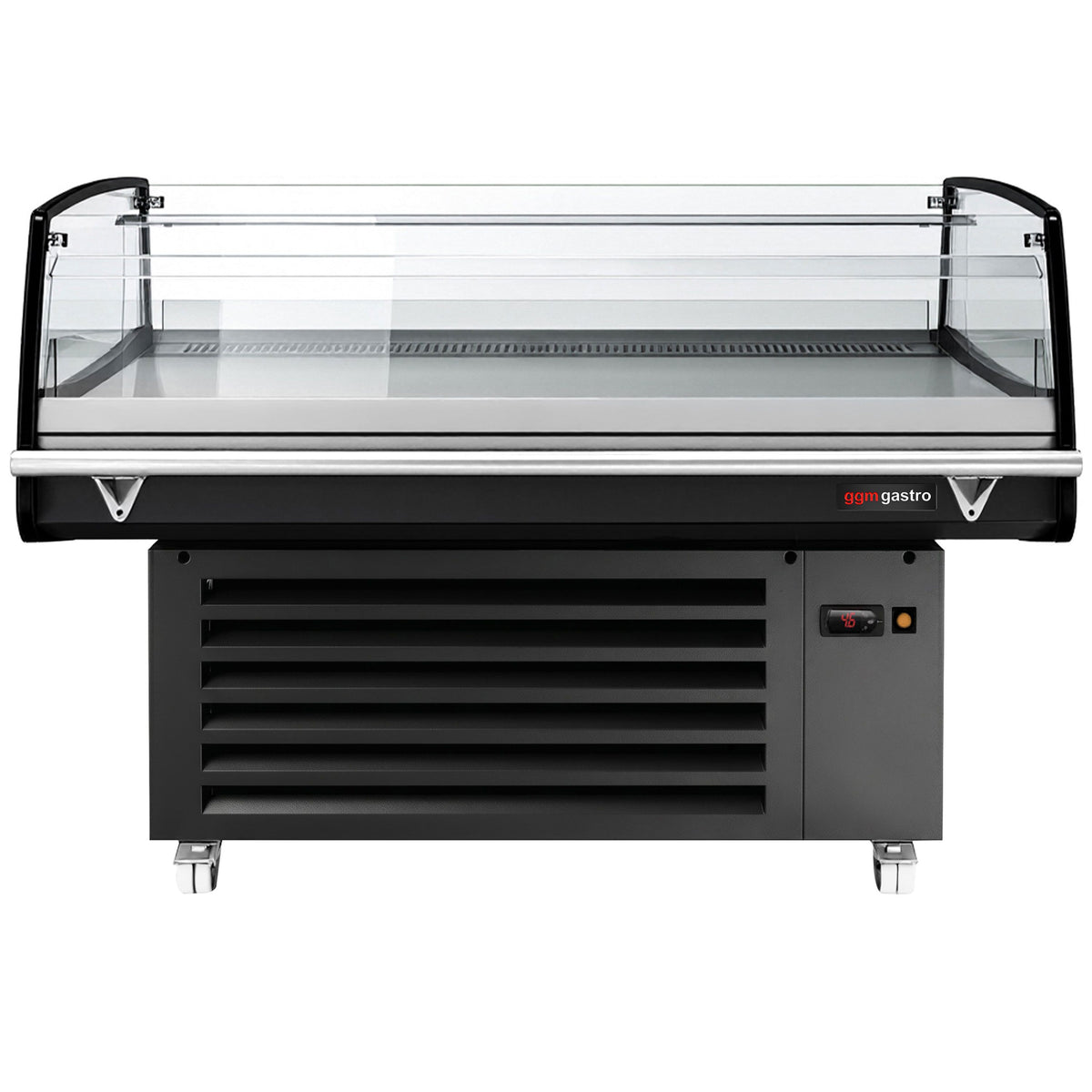 Refrigerated Display Island 1250mm 230L 1kW Black KTD230
