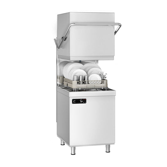 Commercial Hood Type Dishwasher 655mm 6.52kW