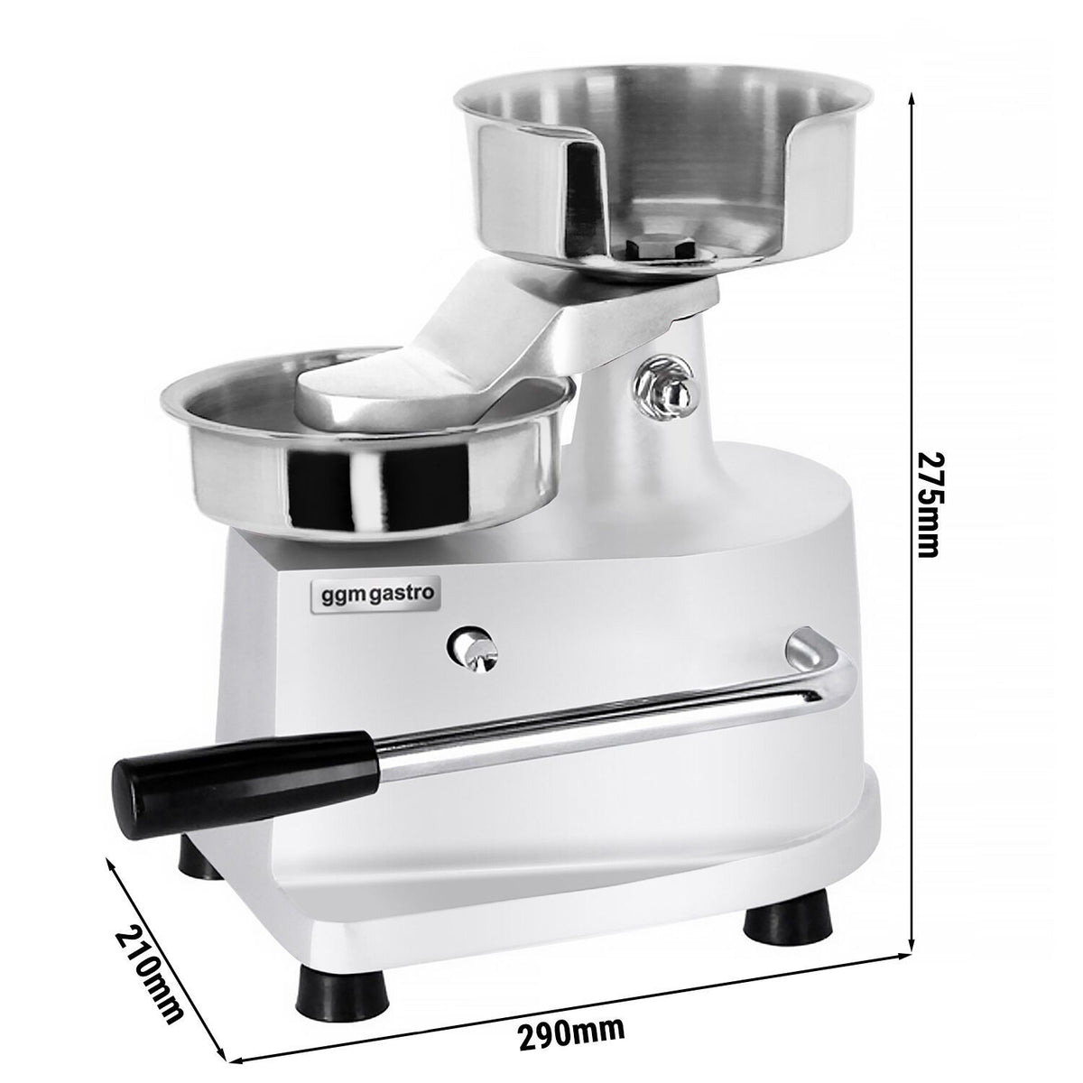 Manual Burger Press Stainless Steel HMH130