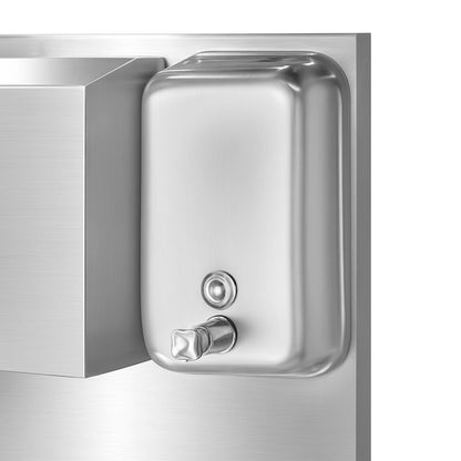Commercial Foot-Operated Hand Wash Sink 400x427x1330mm