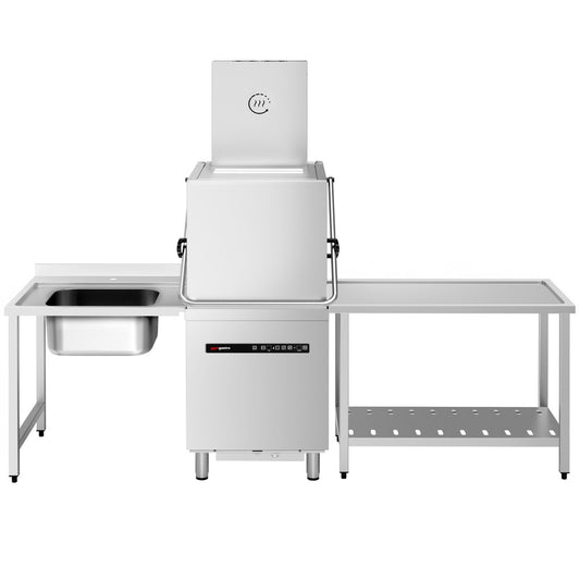Commercial Hood Type Dishwasher Set 8.7kW 2620mm