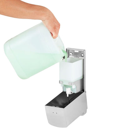 Soap and Disinfectant Dispenser 800ml Stainless Steel
