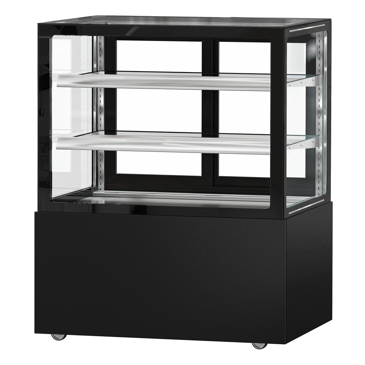 Refrigerated Pastry Display Case Double Glazing 430L Matt Black KTGSF107SM