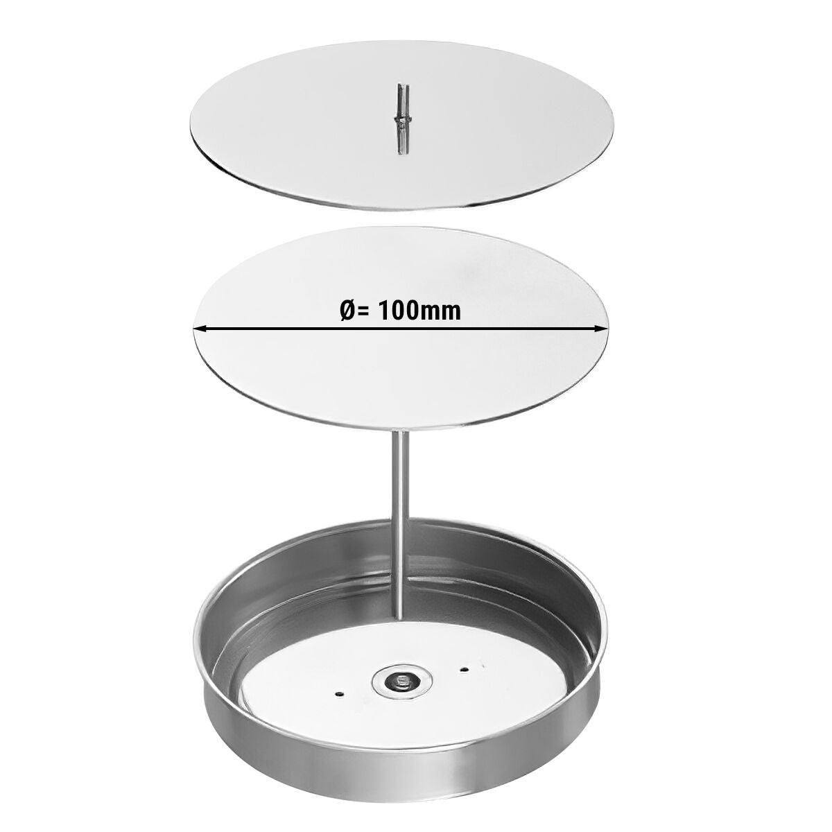 Manual Burger Press Stainless Steel HMSM1015#PF10