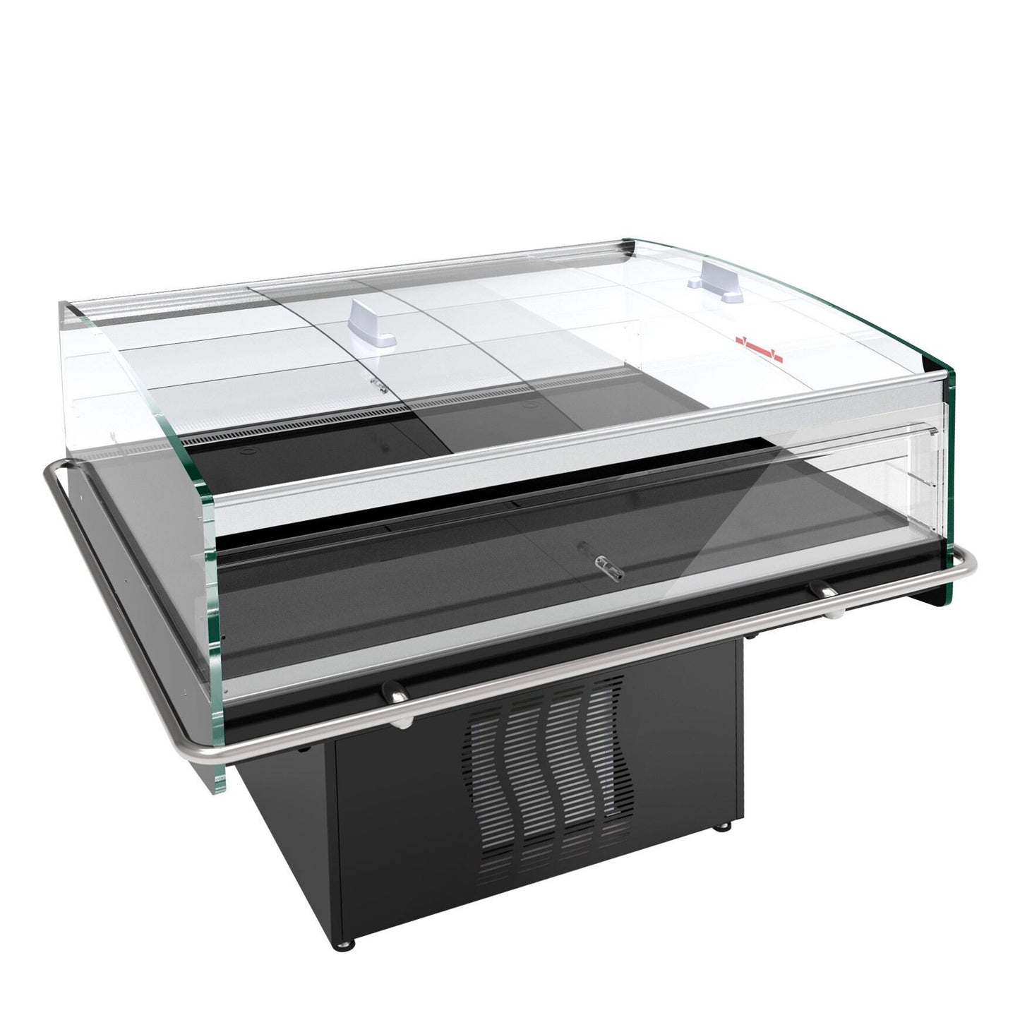 Refrigerated Display Island 1310L 750W Black KTHA1013