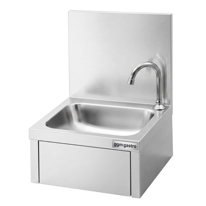 Knee-Operated Hand Wash Sink 400x350x570mm