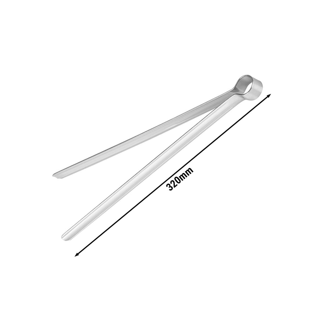 Grill Tongs 320mm Stainless Steel KOZG32