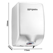 Sensor High Speed Hand Dryer Stainless Steel Matte