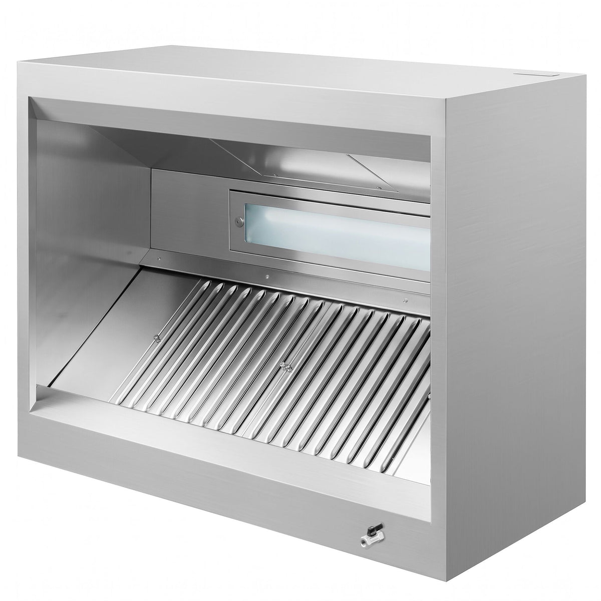 Commercial Induction Box Canopy Hood 1200mm