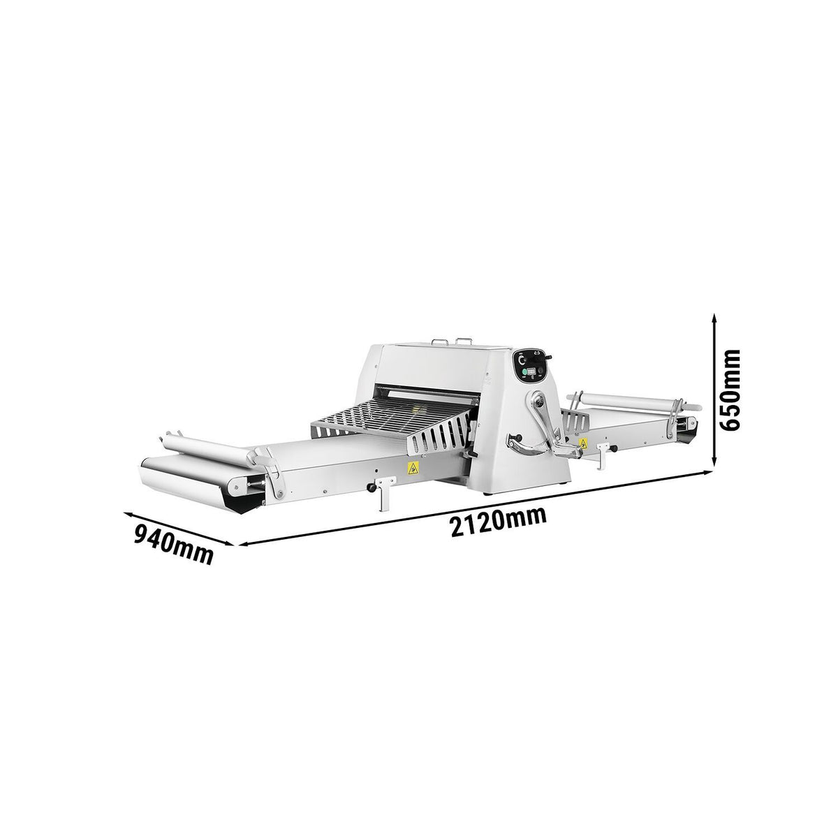 Commercial Dough Sheeter Countertop 2120x940x650mm