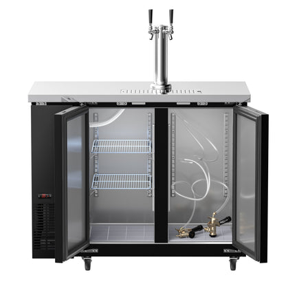 Commercial Draft Beer Cooler 2 Taps 2x50L BKZG1269N