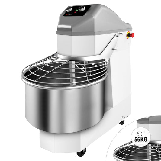 Commercial Spiral Bakery Dough Mixer 60L 400V STKME60-2