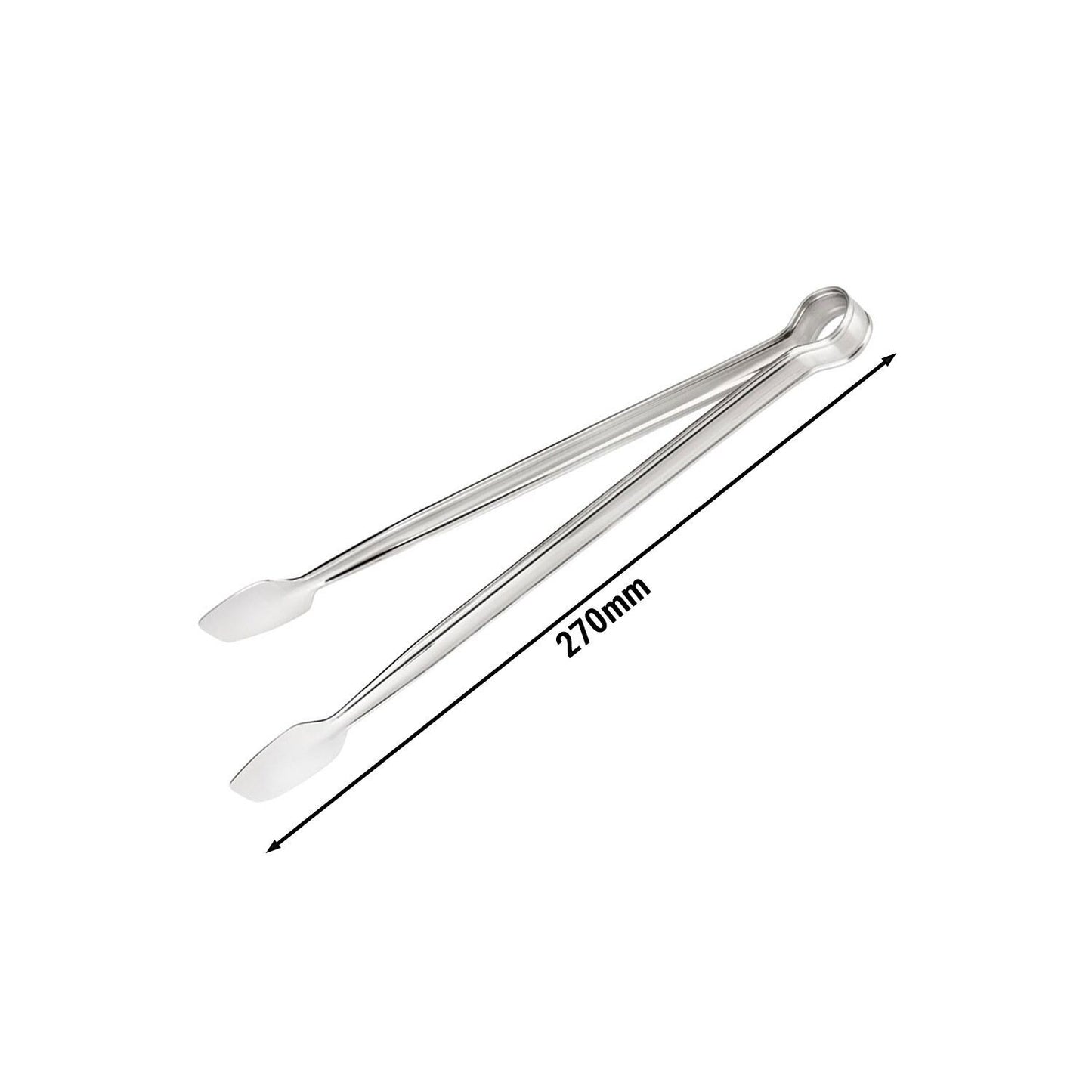 Grill Tongs 270mm Stainless Steel GRZG27