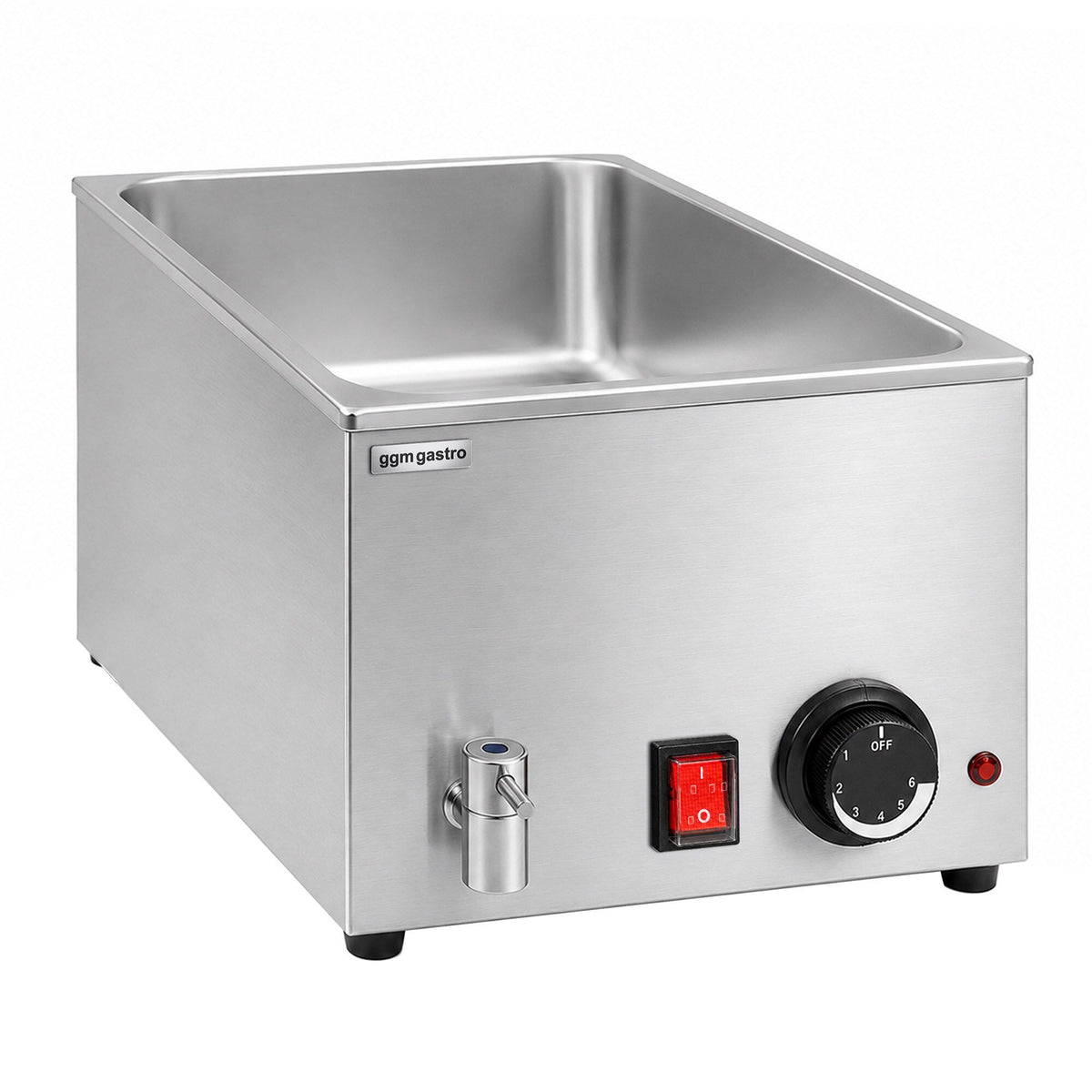 Electric Bain-Marie Stainless Steel GN 1/1 200mm 1.2kW BMH150
