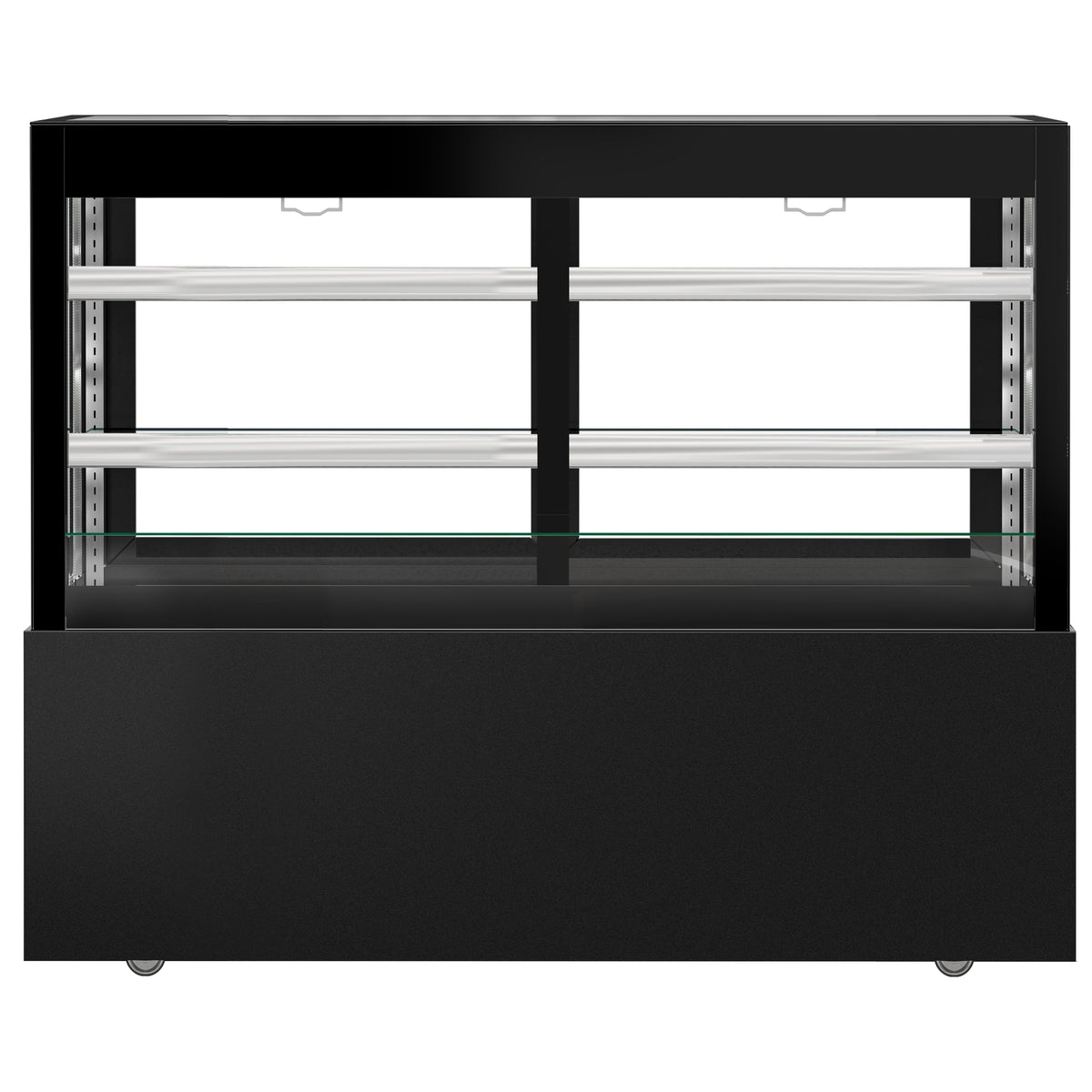 Refrigerated Pastry Display Case Double Glazing 530L Matt Black KTVOG157SM