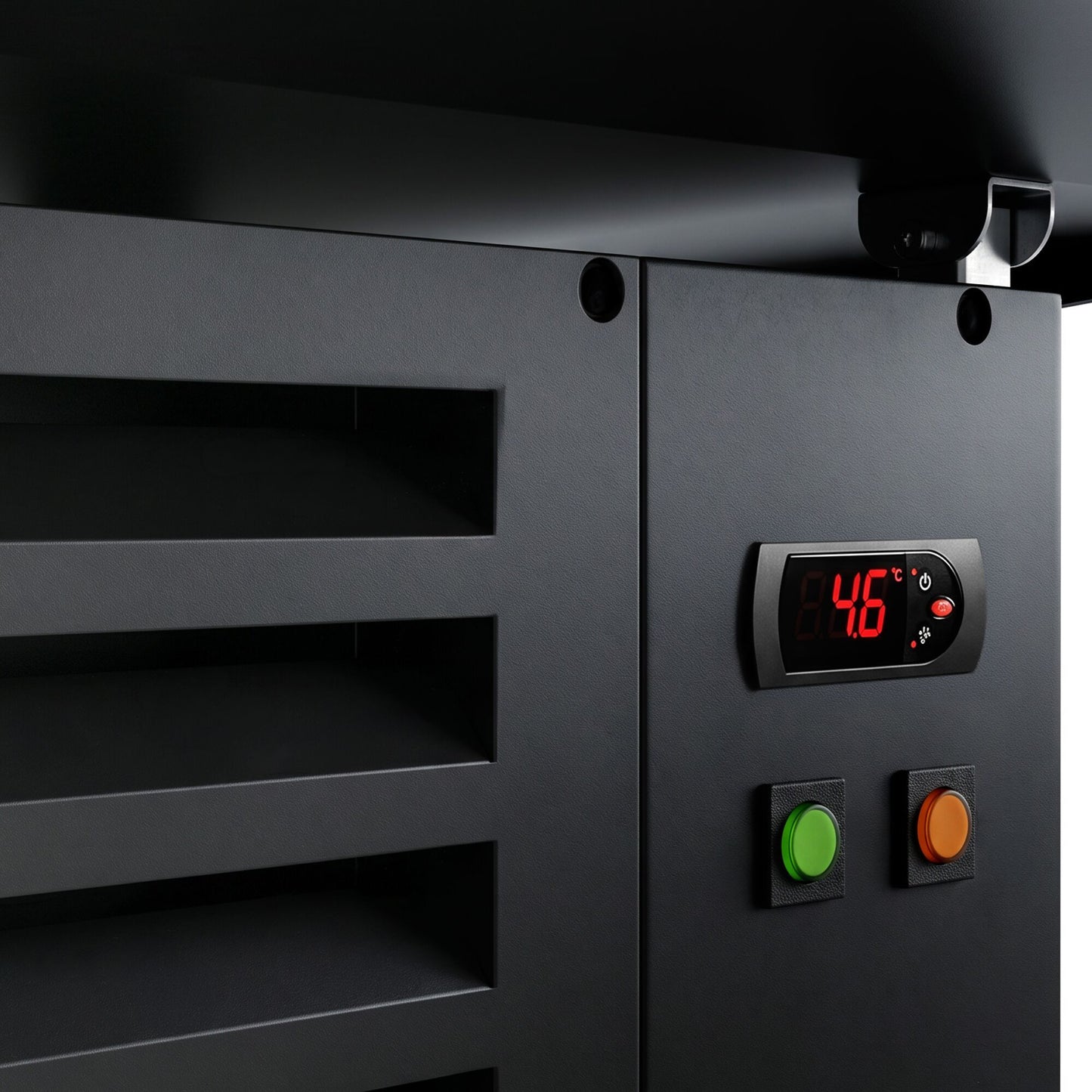 Refrigerated Display Island 1250mm 405L 1.40kW Black KTHDC121