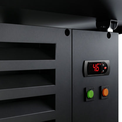 Refrigerated Display Island 1250mm 405L 1.40kW Black KTHDC121